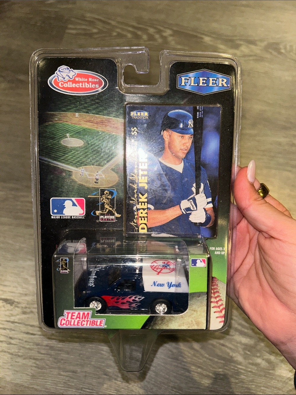 Derek Jeter New York Yankees Blue Team Collectible Die-Cast Vehicle
